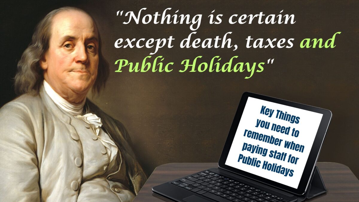 Nothing is certain except death and taxes. Benjamin Franklin (Blog Banner)